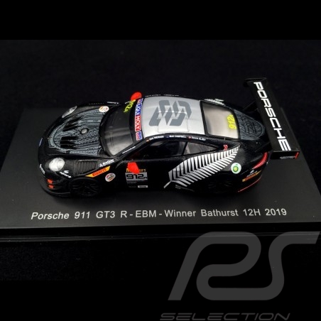 Porsche 911 GT3 R 991 n° 912 EBM Werner Olsen Sieger 12h Bathurst 2019 1/64 Spark Y160