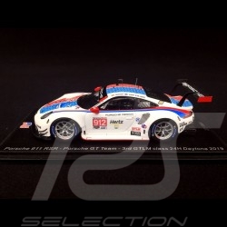 Porsche 911 RSR type 991 24h Daytona 2019 n° 912 Style Brumos 1/43 Spark US072