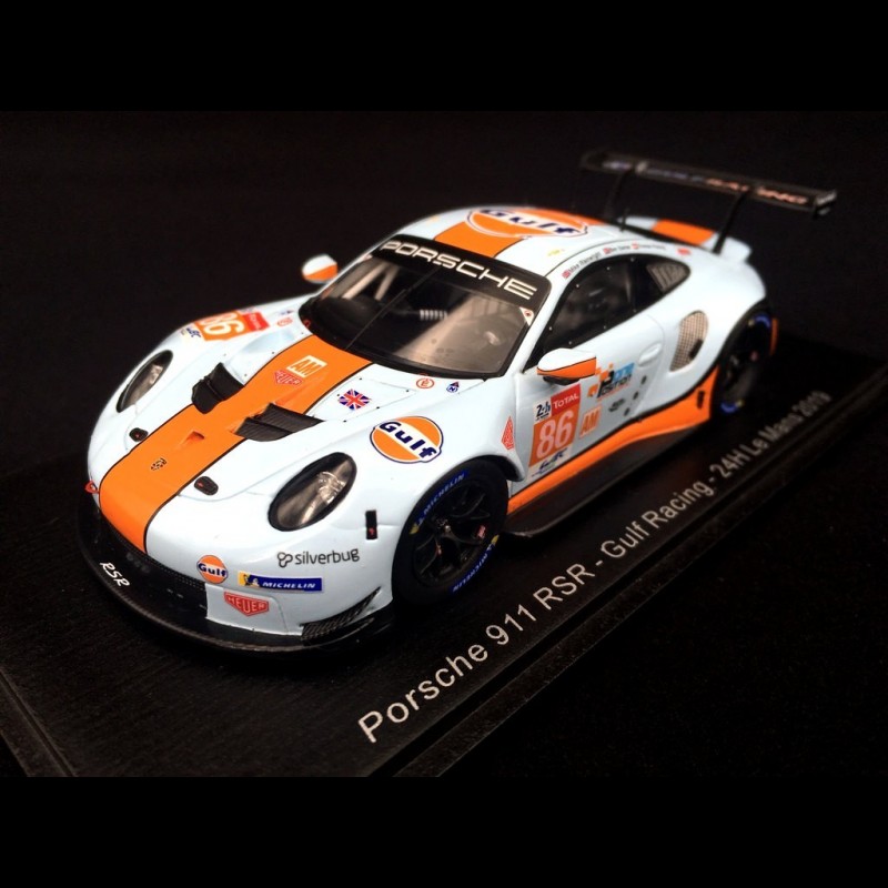 Spark S7946 - Porsche 911 RSR Gulf Racing #86 - 24H Du Mans 2019 - 1/43