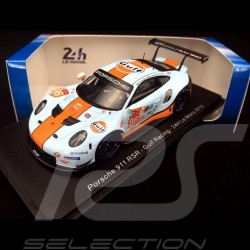 Porsche 911 RSR type 991 24h du Mans 2019 n° 86 Gulf Racing 1/43 Spark S7946