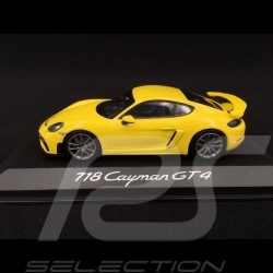 Porsche 718 Cayman GT4 typ 982 2019 speedgelb 1/43 Minichamps WAP0204160K