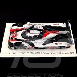 Toyota TS050 Hybrid Sieger 24h du Mans 2019 n° 8 Gazoo Racing 1/43 Spark 43LM19
