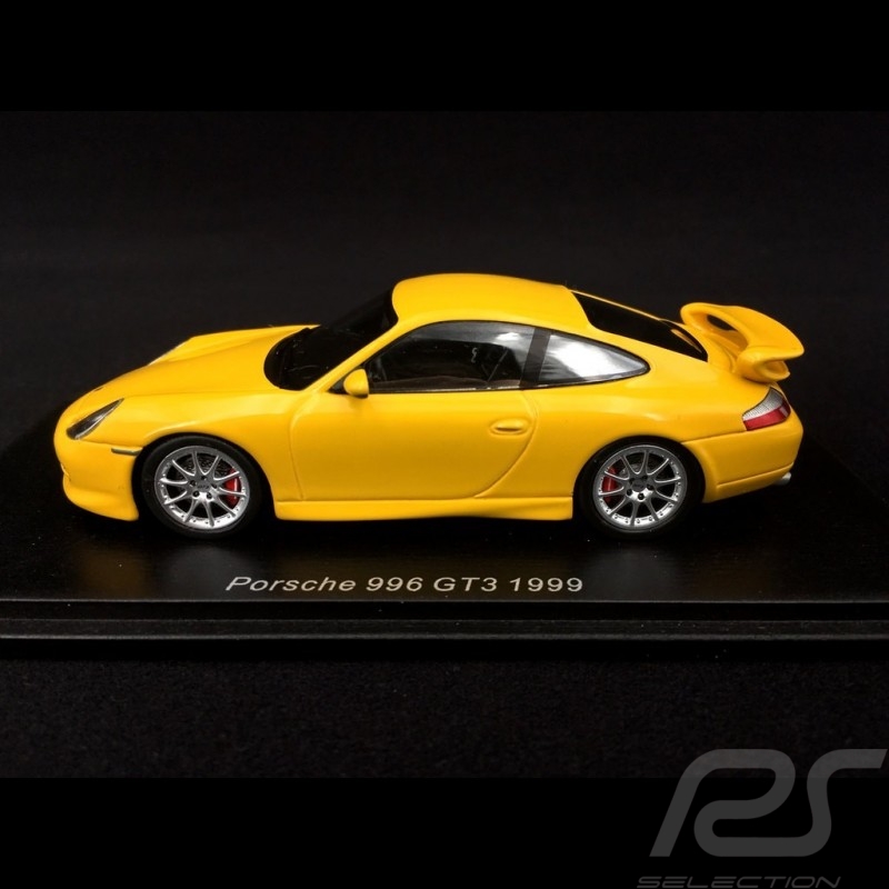 Porsche 911 typ 996 GT3 1999 Racinggelb 1/43 Spark S4942