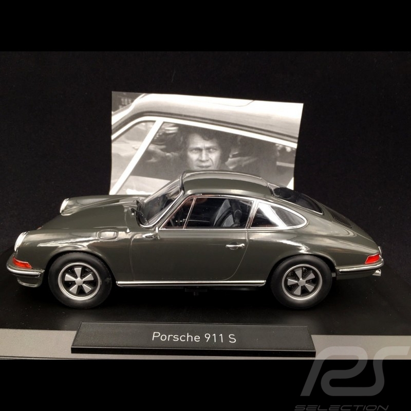 Porsche 911 S Steve Mc Queen / Film Le mans 1971 1/18 Norev 187635