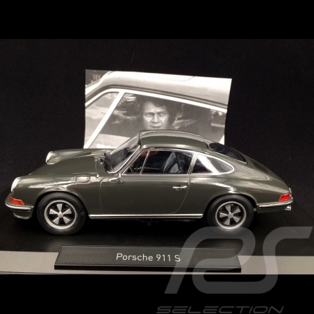 Porsche 911 S Steve Mc Queen / Le mans 1971 Film 1/18 Norev 187635