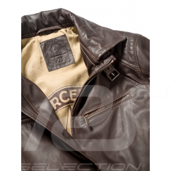 Mercedes leather jacket Heinz Bauer Brown Mercedes-Benz B66041631 - men
