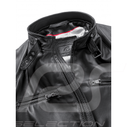 Mercedes AMG leather jacket Heinz Bauer Black Mercedes-Benz B66958641- men