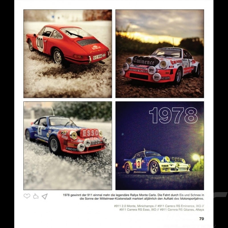 Porsche-Modellautos 70 Jahre Sportwagen-Historie Modelle Typen Sammler Buch Book 