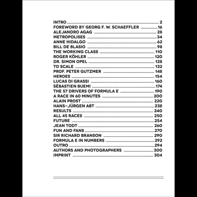 Livre Formula E - The Story