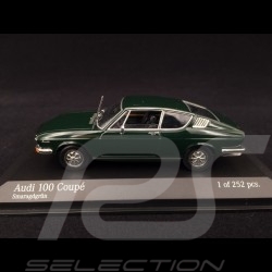 Audi 100 Coupé 1969 emerald green 1/43 Minichamps 430019129