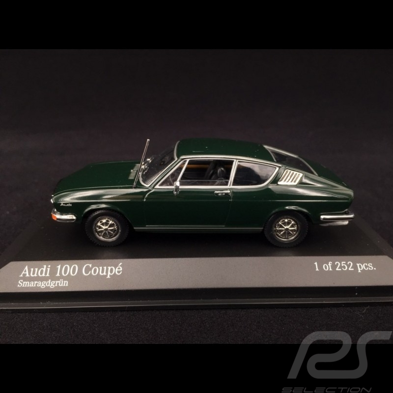 Audi 100 Coupé 1969 emerald green 1/43 Minichamps 430019129