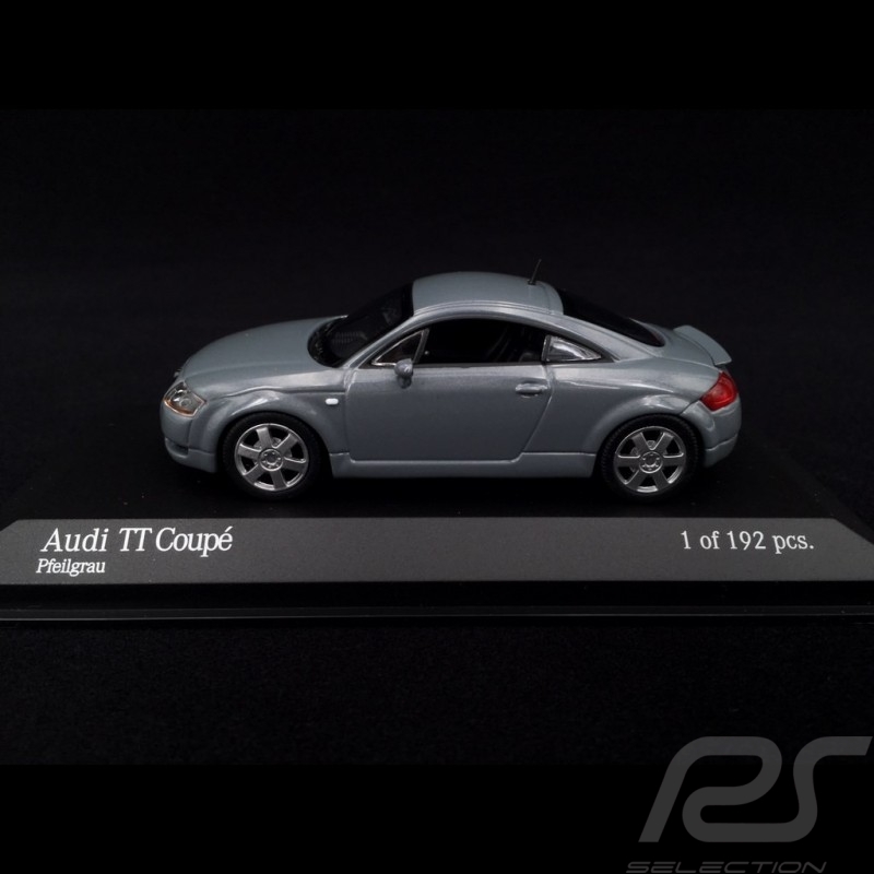 Audi TT Coupé 1999 gris flèche 1/43 Minichamps 430017255 arrow grey Pfeilgrau 