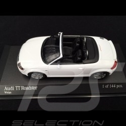 Audi TT Roadster 1999 white 1/43 Minichamps 430017238