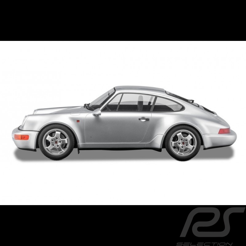 Porsche 911 typ 964 Carrera 4 " 30 Jahre Porsche 911 " 1993 Polar Silber 1/8 Minichamps 800656001