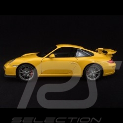 Porsche 911 GT3 type 997 2009 speed yellow 1/18 Norev 187560