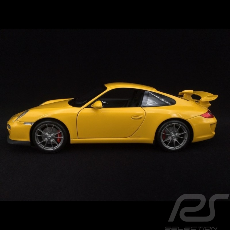 Porsche 911 GT3 typ 997 2009 speedgelb 1/18 Norev 187560