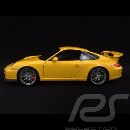 Porsche 911 GT3 typ 997 2009 speedgelb 1/18 Norev 187560