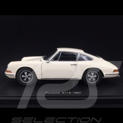 Porsche 911 S 1967  Elfenbein 1/18 Autoart 77918