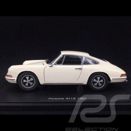 Porsche 911 S 1967  Elfenbein 1/18 Autoart 77918