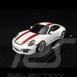 Porsche 991 R blanche / rouge 1/18 Spark WAP0211460G