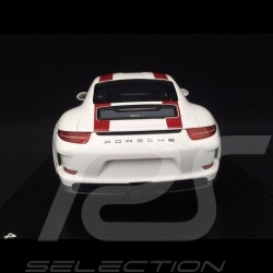 Porsche 991 R blanche / rouge 1/18 Spark WAP0211460G