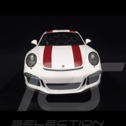 Porsche 991 R blanche / rouge 1/18 Spark WAP0211460G