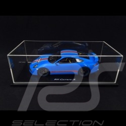 Porsche 991 Carrera S Edition Martini bleu blue blau 1/18 Spark WAX02100001
