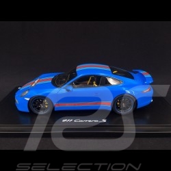 Porsche 991 Carrera S Edition Martini blau 1/18 Spark WAX02100001