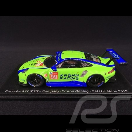 Porsche 911 RSR type 991 n° 99 Dempsey - Proton Racing Le Mans 2019 1/43 Spark S7950