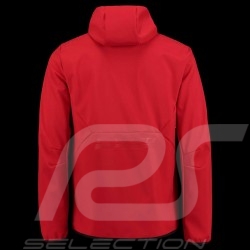 Ferrari Hoodie Jacket Softshell Red Ferrari Motorsport Collection - men