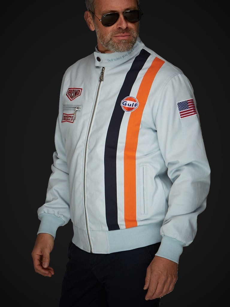 Gulf Steve Mc Queen Le Mans Jacket 