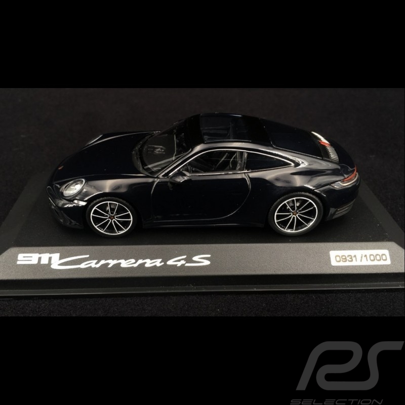 Porsche 911 type 992 Carrera 4S 2020 "Belgian Legend" X blue 1/43 Minichamps WAP0201800LEXC