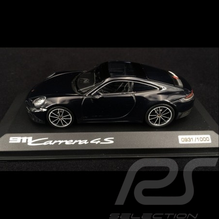 Porsche 911 type 992 Carrera 4S 2020 "Belgian Legend" bleu X 1/43 Minichamps WAP0201800LEXC