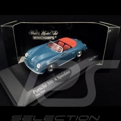 Porsche 356 A Speedster 1956 ätna blau 1/43 Minichamps 430065539