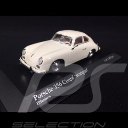 Porsche 356 Coupé "Stuttgart" 1954 Elfenbein 1/43 Minichamps 400065021