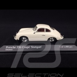 Porsche 356 Coupé "Stuttgart" 1954 ivory 1/43 Minichamps 400065021