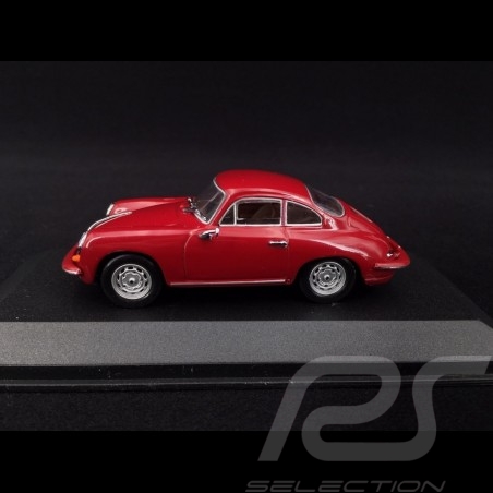 Porsche 356 C Carrera 2 1963 red 1/43 Minichamps 430062362