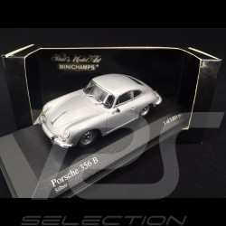 Porsche 356 B Coupé 1961 gris argent 1/43 Minichamps 400064300