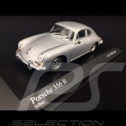 Porsche 356 B Coupé 1961 gris argent 1/43 Minichamps 400064300