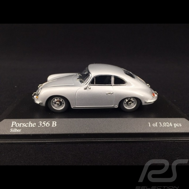 Porsche 356 B Coupé 1961 gris argent 1/43 Minichamps 400064300