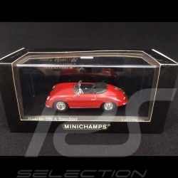 Porsche 356 A Speedster 1956 Ruby red 1/43 Minichamps 430065540