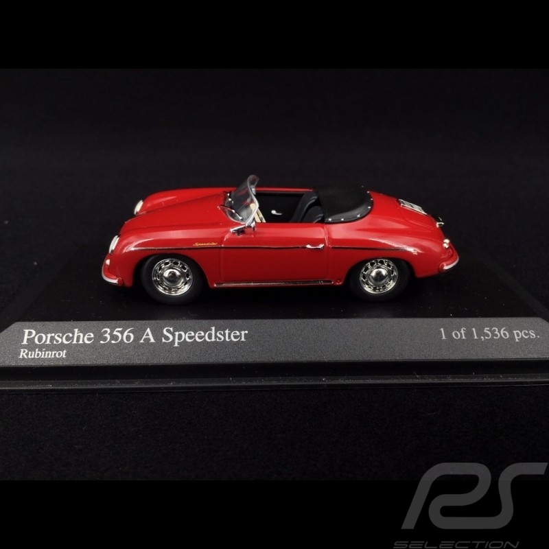 Porsche 356 A Speedster 1956 Rubinrot 1/43 Minichamps 430065540
