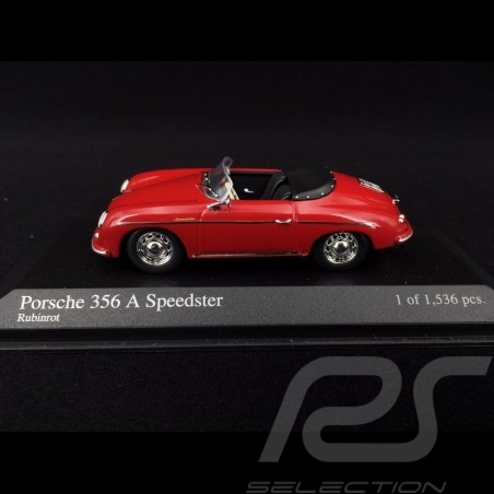 Porsche 356 A Speedster 1956 Rubinrot 1/43 Minichamps 430065540