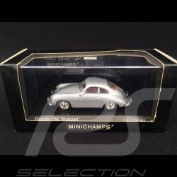 Porsche 356 Coupé "Stuttgart" 1954 gris argenté 1/43 Minichamps 400065020