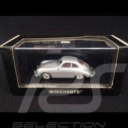 Porsche 356 Coupé "Stuttgart" 1954 silver grey 1/43 Minichamps 400065020