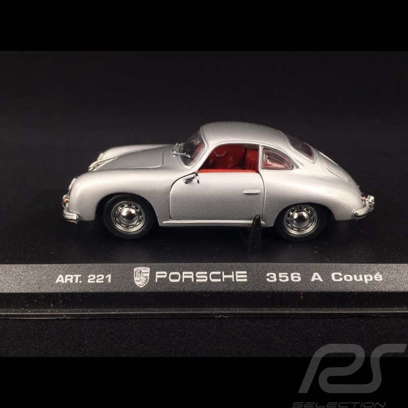 Porsche 356 A Coupé 1955 gris argent 1/43 DetailCars 221