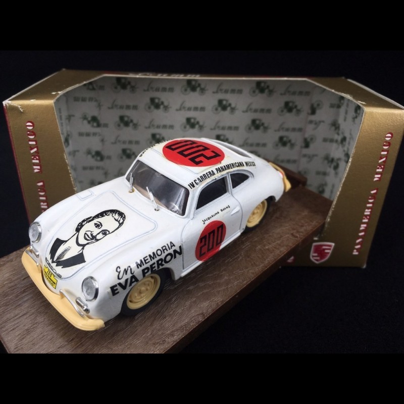 Porsche 356 Coupé n° 200 Jacqueline Evans Carrera Panamericana Eva