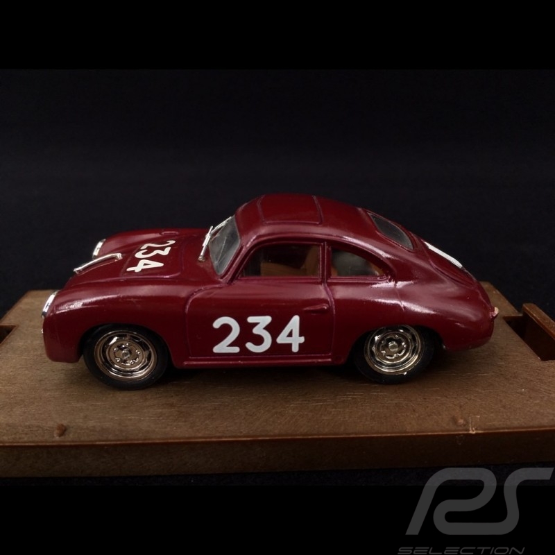 Porsche 356 n° 234 Mille Miglia 1952 1/43 Brumm R120