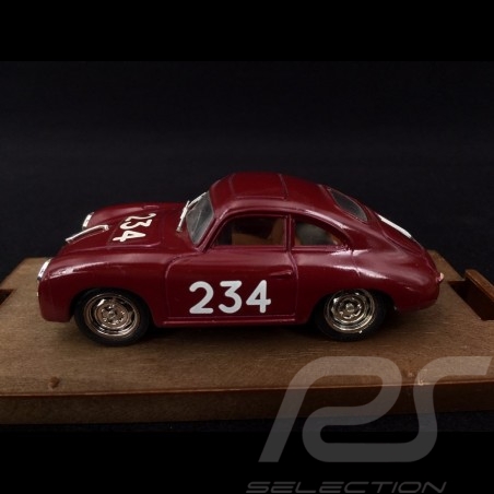 Porsche 356 n° 234 Mille Miglia 1952 1/43 Brumm R120