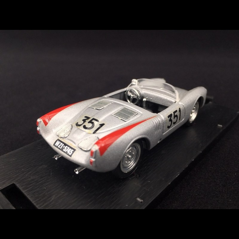 Porsche 550 Spyder n° 351 Mille Miglia 1954 1/43 Brumm R195